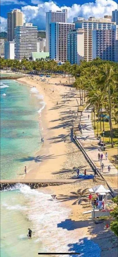 Waikiki Condo 2 Bedrooms 2 Bathrooms With 1 Free Parking Space Χονολουλού Εξωτερικό φωτογραφία
